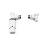 Ximax Thermostatset Elegant ECK 15 mm - weiß