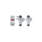 Ximax Thermostatset für Mischbetrieb ECK 15 mm - Chrom