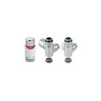 Ximax Thermostatset für Mischbetrieb ECK 15 mm - weiß