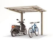 Ximax Aluminium Carport Smart Port Typ 60 Standard Edelstahl-Look